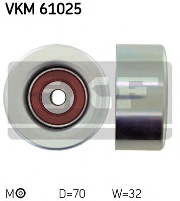 VKM 61025 SKF Ролик модуля натягувача ременя1